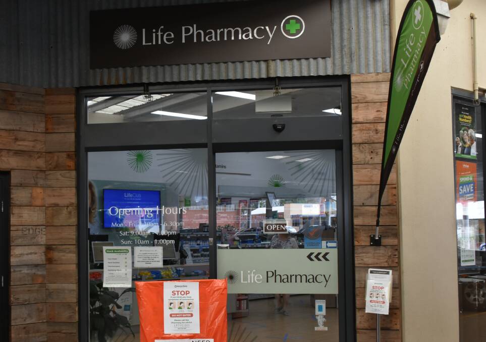 Flannery's and Life Pharmacy director Sarah Hazell says the pharmacies continue to adjust to respond to the changing situation caused by the pandemic.