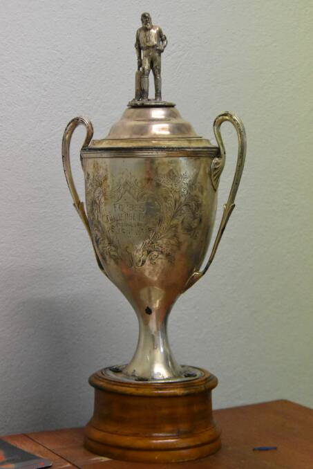 The historic Grinsted Cup trophy has been sought after by cricket sides in our region for more than 100 years.
