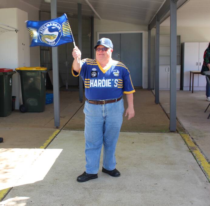 Paul Findley received a nice surprise from his favourite team, the Parramatta Eels, on his birthday.