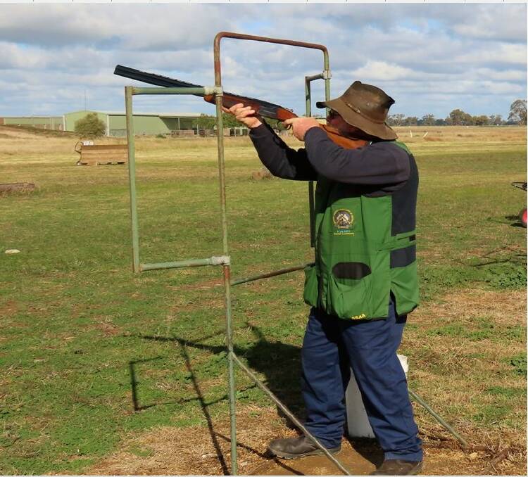 There were ten shooters who took part in the S.S.A.A. club's monthly clays shoot. File photo.