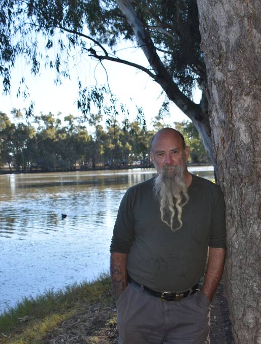 Peter White will be paddling down the Lachlan River to raise awareness of youth suicide in country NSW.