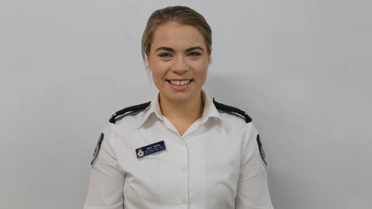 Beth Dalton has been selected to be a Team Leader at the upcoming “Girls on Fire” Camp. Photo supplied Mid Lachlan Valley RFS.