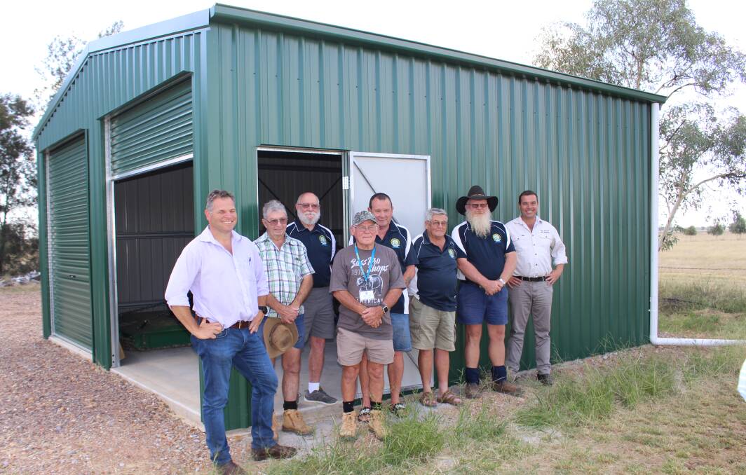 Member for Orange Phil Donato and Member for Barwon Roy Butler checked out the upgrades at the Forbes Sporting Shooters range.