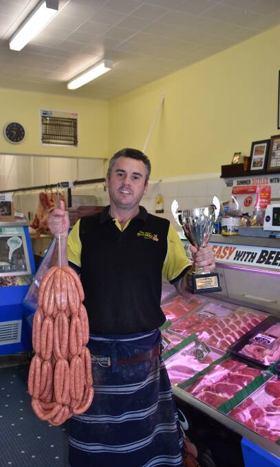 Shannon Bermingham won the continental category with his Hot and Spicy sausages.