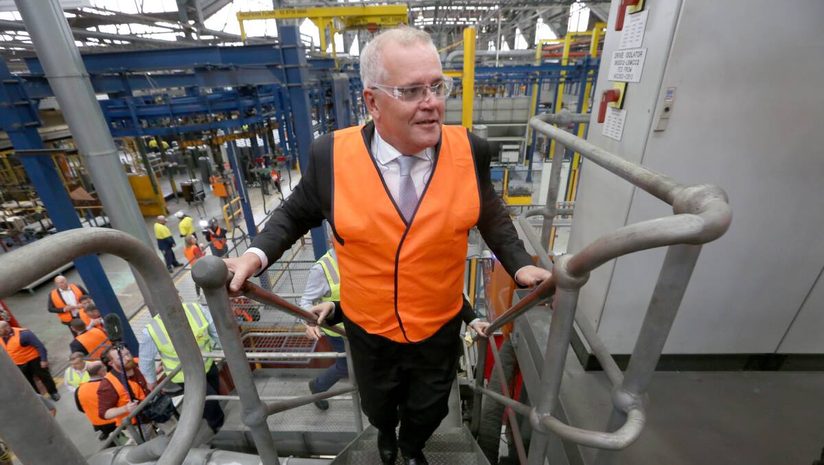 Scott Morrison once said he never considered his legacy as prime minister. Picture: James Croucher