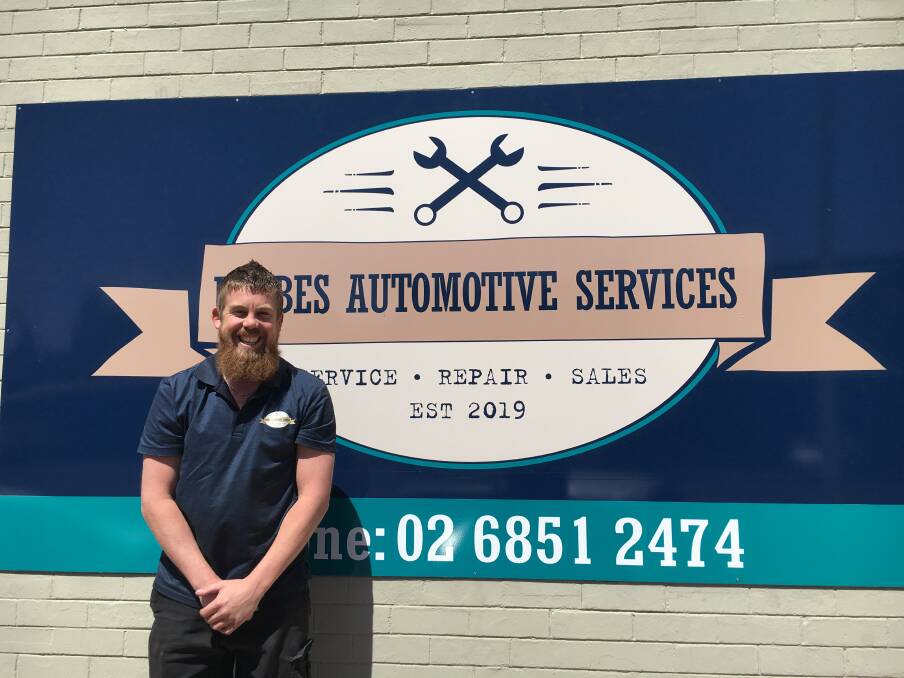 Service that counts: Karl Biles and the team from Forbes Automotive Services offers a wide range of products and services including a free car wash where possible and pick up and drop off of local vehicles. Photos: Supplied.