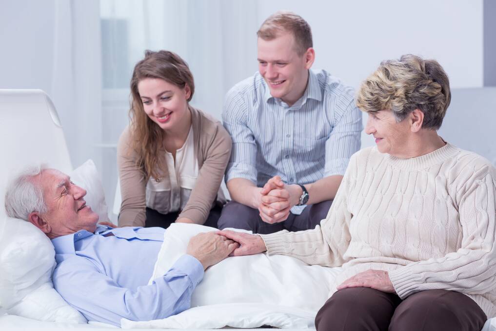 National Palliative Care Week: The theme for 2018 is 'What matters most', and is aimed at making people think about what they really want for themselves and their family in a palliative care situation. Photo: Shutterstock