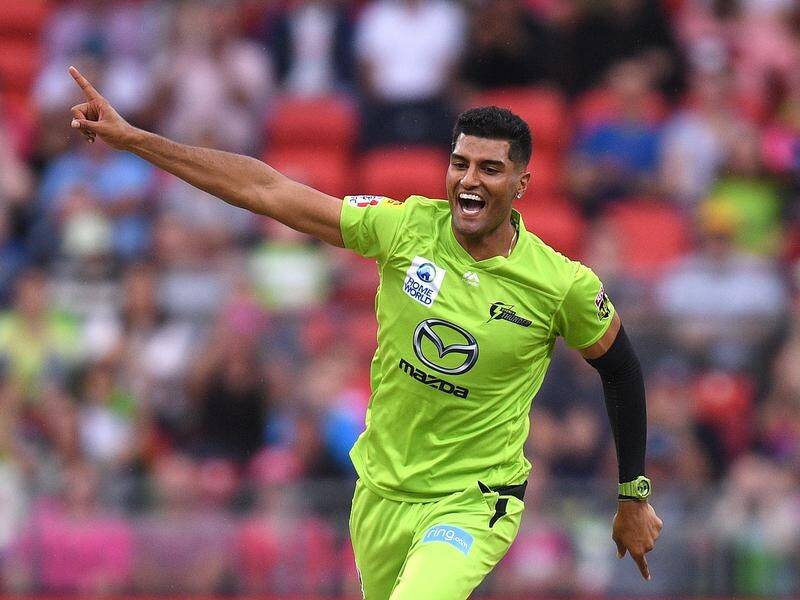 Ex-ODI bowler Gurinder Sandhu is back at the Sydney Thunder where he is hoping to rise again.