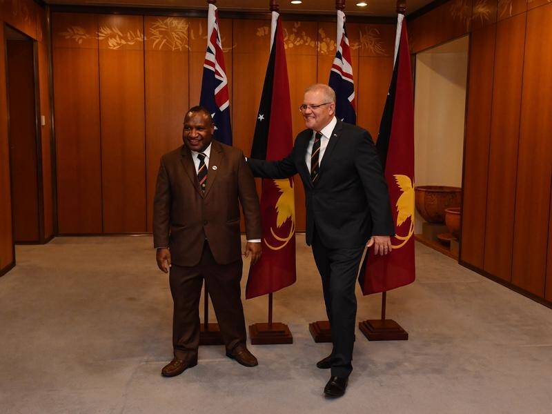 PNG Prime Minister James Marape has asked Scott Morrison to close Manus Island.