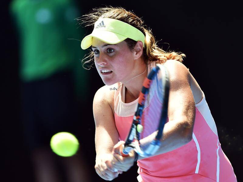 Kimberly Birrell (pic) will play Astra Sharma in the final of the Australian Open wildcard playoff.