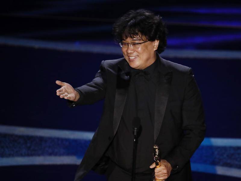 Bong Joon Ho has become the first Korean to win the best director Oscar, for his film Parasite.