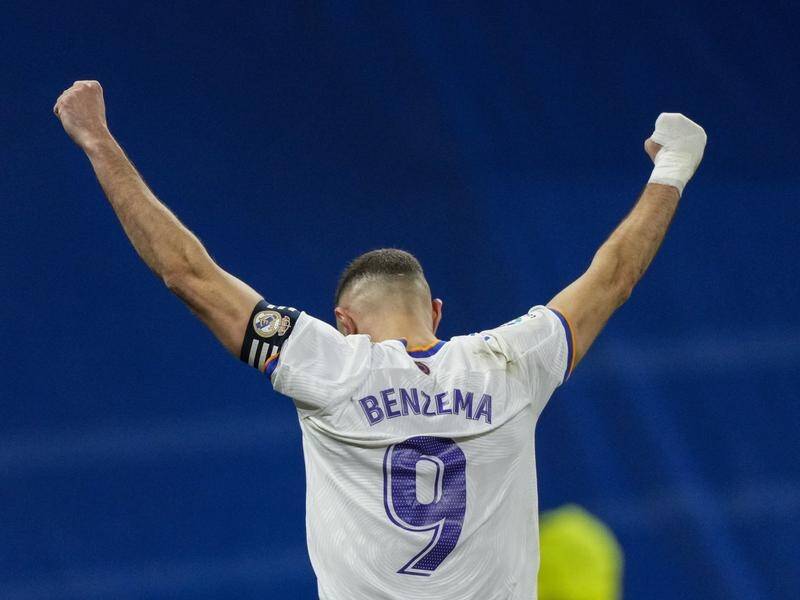 Red-hot Karim Benzema was once again the goal-scoring hero for Real Madrid.