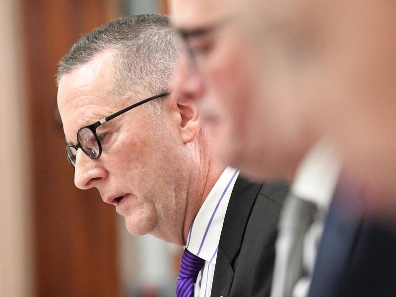 Chris Eccles, the head of Victoria's Department of Premier and Cabinet, was quizzed on Monday.