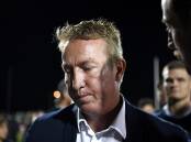 Trent Robinson ended up criticising the refereeing in the Roosters' loss to Penrith.