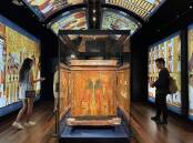 The Ramses and the Gold of the Pharaohs exhibition will be staged at the Australian Museum, Sydney. (Belad Al-Karkhey/AAP PHOTOS)
