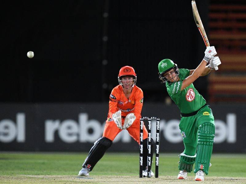 Annabel Sutherland's unbeaten WBBL innings helped the Melbourne Stars beat the Perth Scorchers.