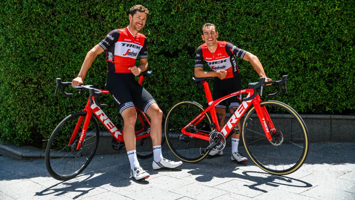 Will Clarke and Richie Porte, Tour de France certainties. Picture: Scott Gelston