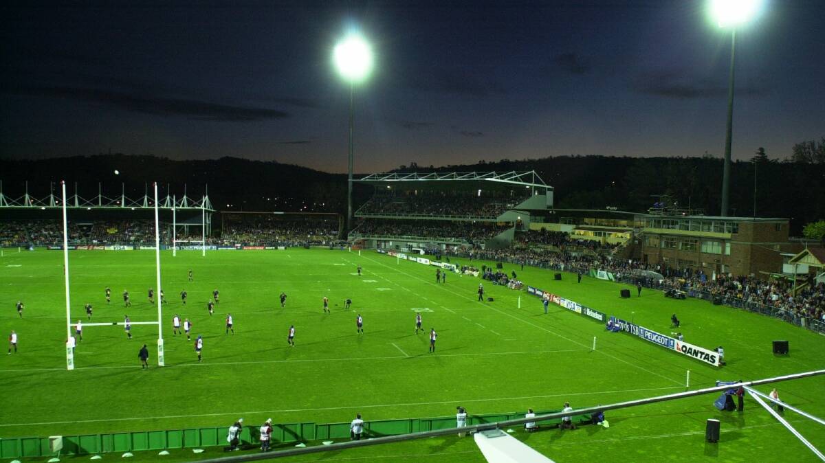 The 2003 Rugby World Cup comes to Launceston's York Park.