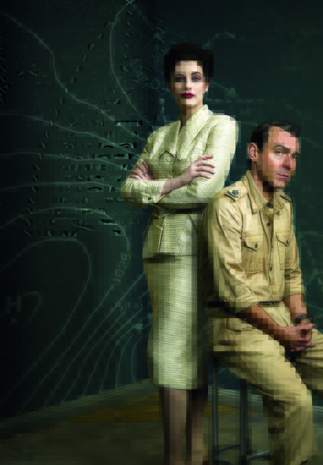 Ewen Leslie and Jessica de Gouw star in Operation Buffalo, which premieres 8.30pm Sunday May 31 on the ABC.