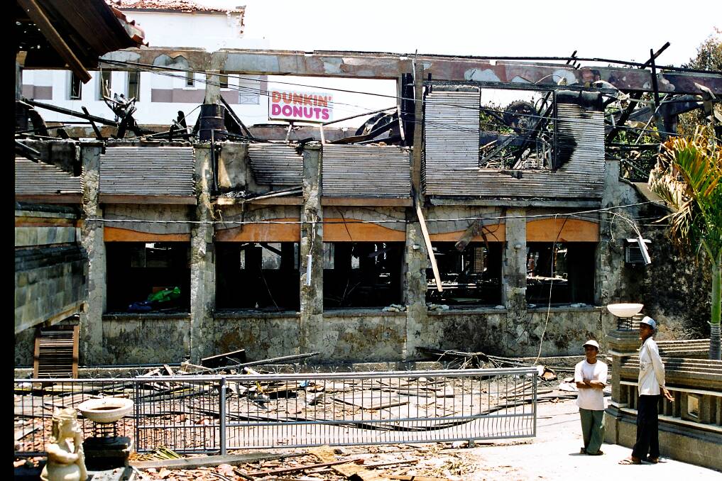 202 people were killed when bombs were detonated in Bali on the night of October 12, 2002. Pictures by Australian Federal Police