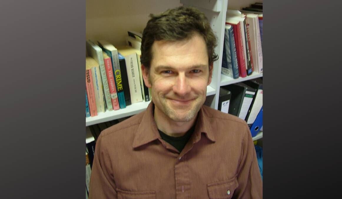 Charles Sturt University School of Psychology senior lecturer Dr Andrew McGrath. Photo: SUPPLIED