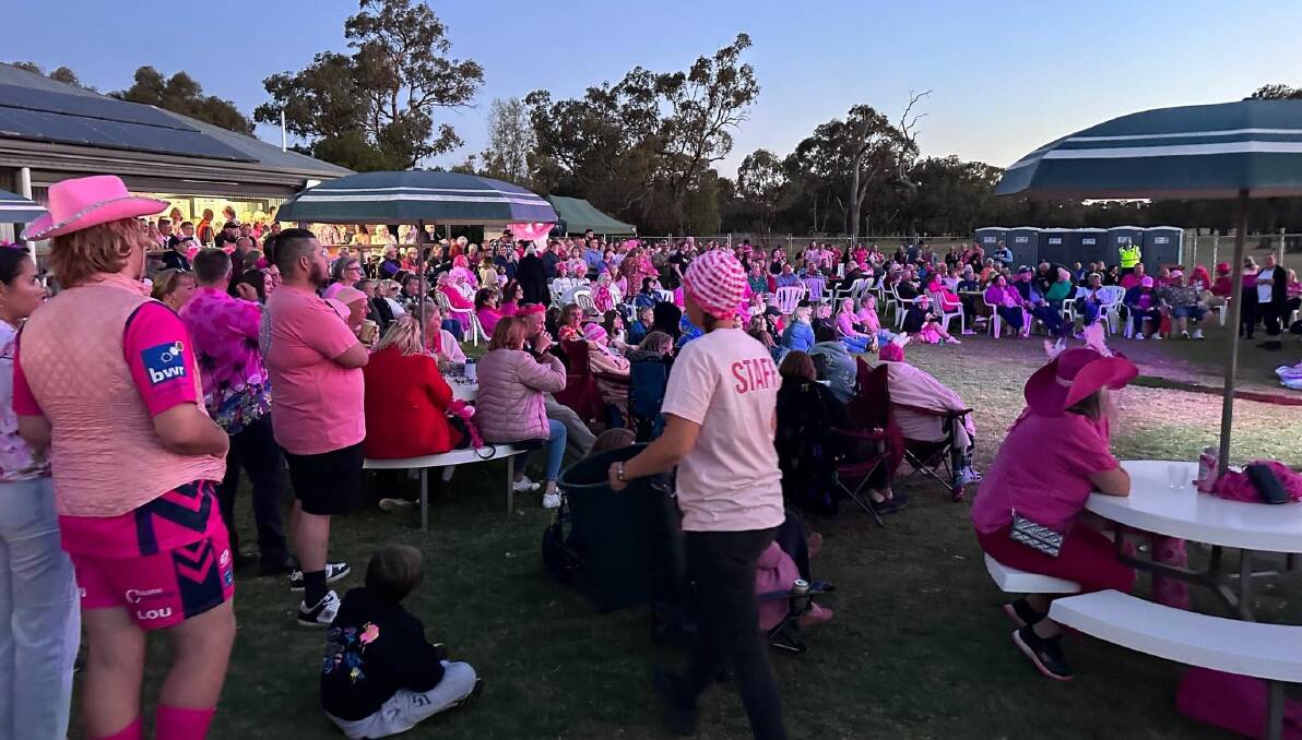A Town Like Trundle Facebook page posted this photo from the Trundle Pink Ribbon Night on October 13 saying 'Ever wondered what 700 people at the Trundle Golf Club looks like - wonder no more'. 